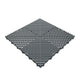 Dalle de sol GRIS FONCÉ effet damier