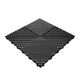 Dalle de sol NOIR effet damier