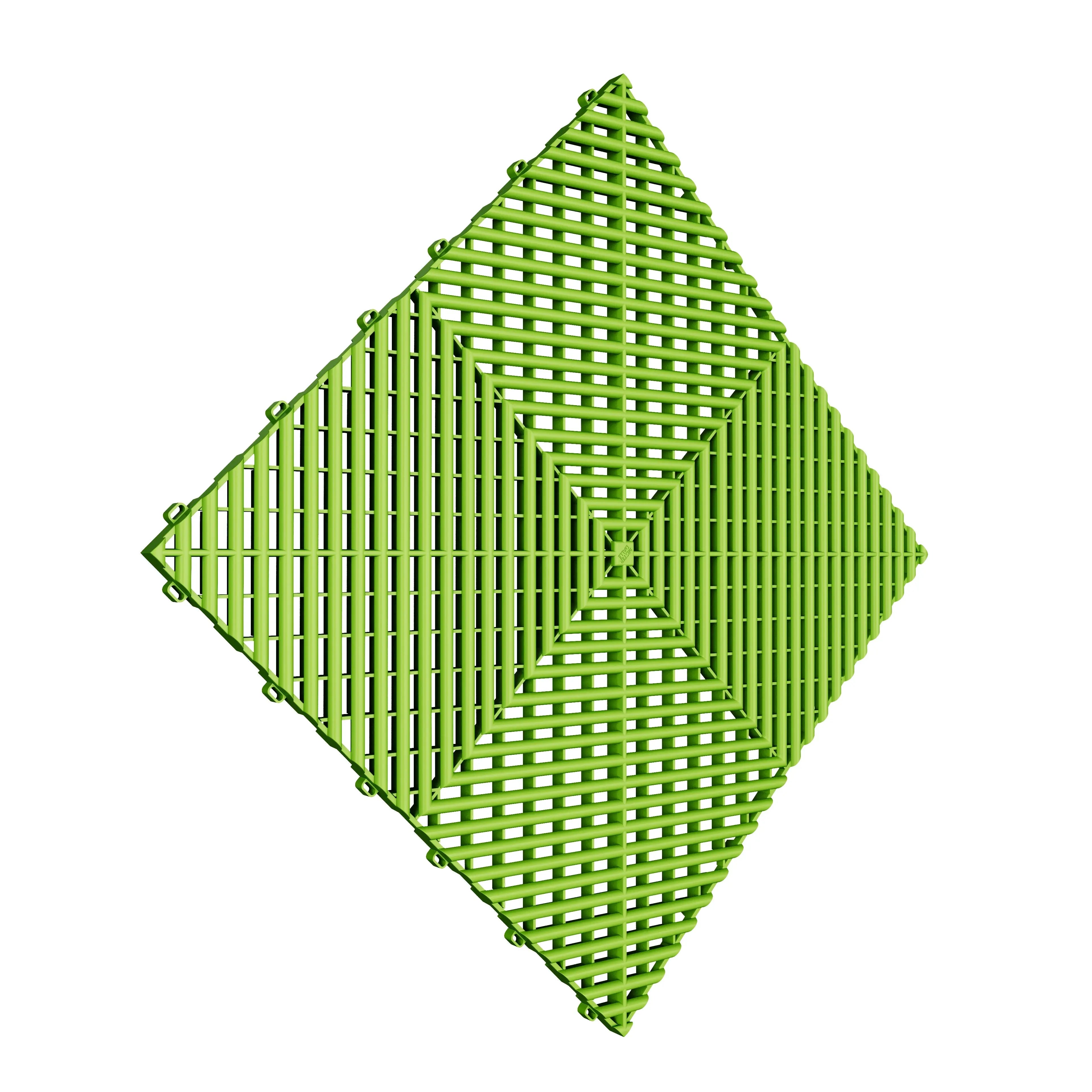 DALLE DE SOL EFFET DAMIER VERT FLASH MISTER DALLE