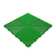 Dalle de sol VERT effet damier