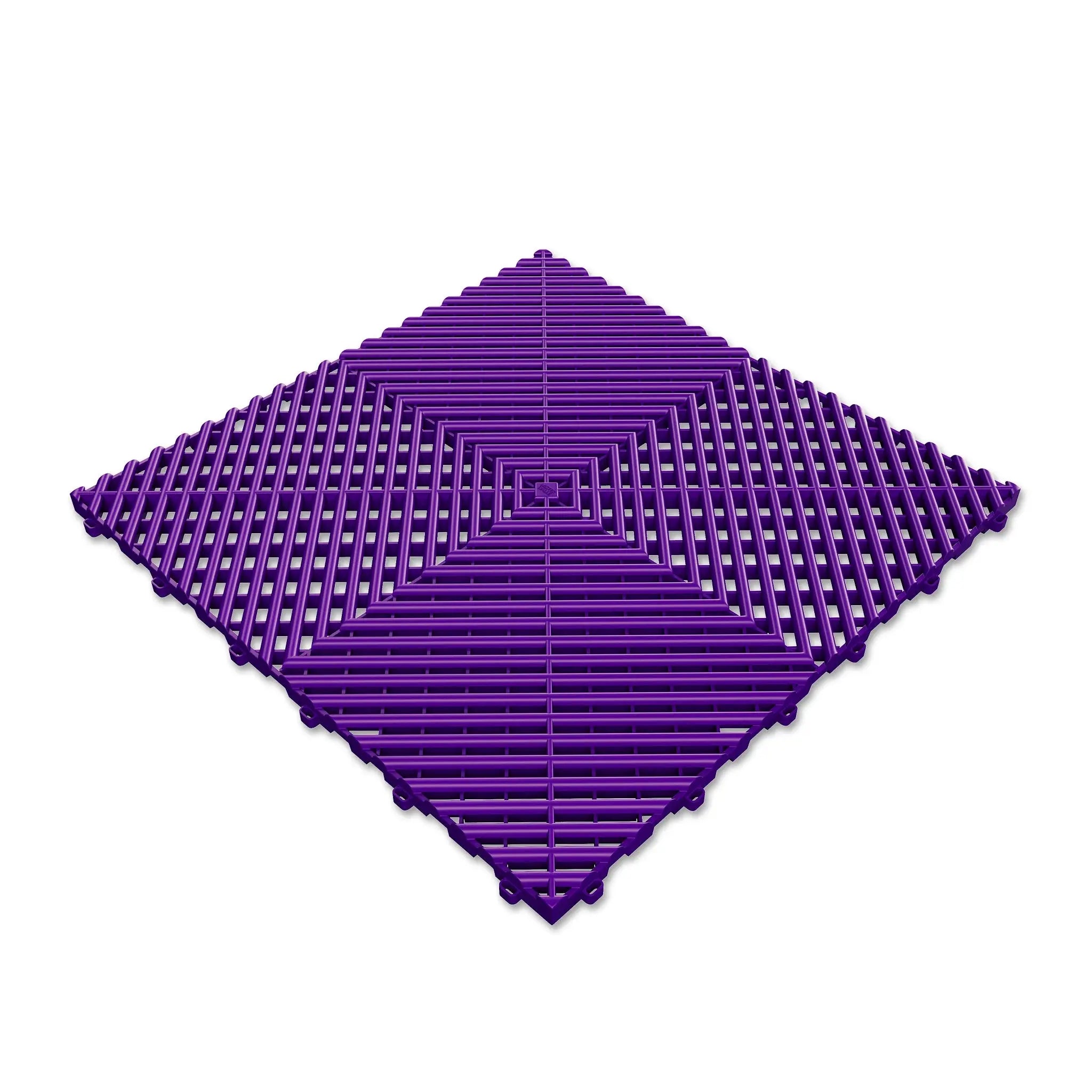 DALLE DE SOL EFFET DAMIER VIOLET MISTER DALLE