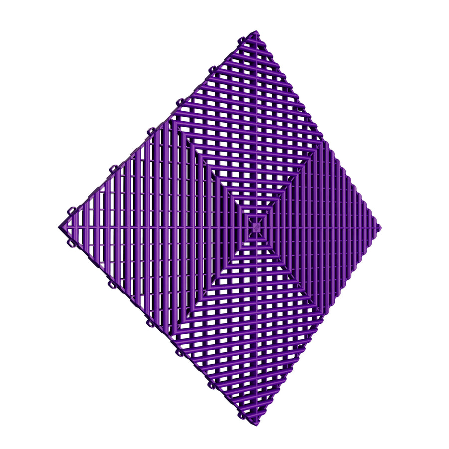 Dalle de sol VIOLET effet damier