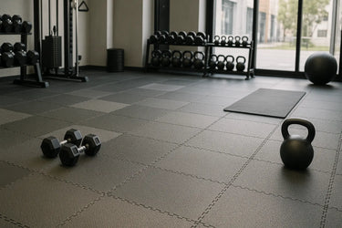 Comment utiliser des dalles en polypropylène dans une salle de sport ?