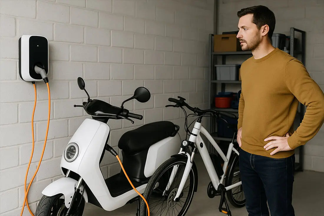 Garage-et-mobilité-verte-Intégrer-une-borne-de-recharge-pour-VAE-et-scooters-électriques MISTER DALLE