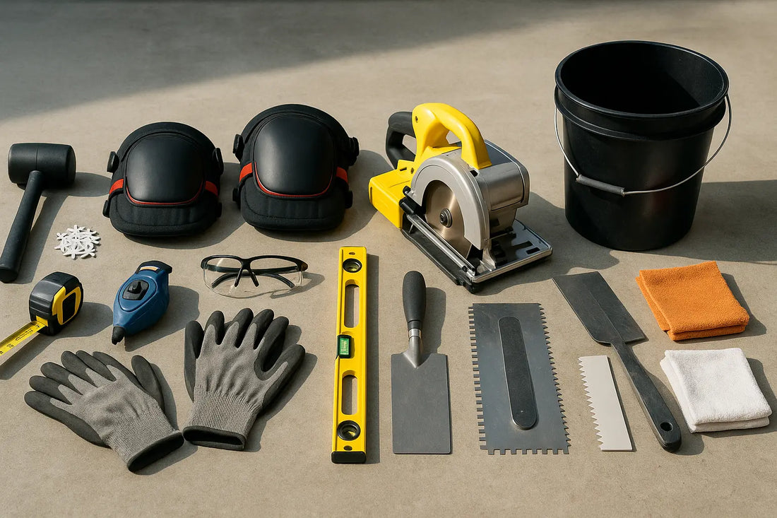 Outils-nécessaires-pour-poser-des-dalles-dans-un-garage MISTER DALLE
