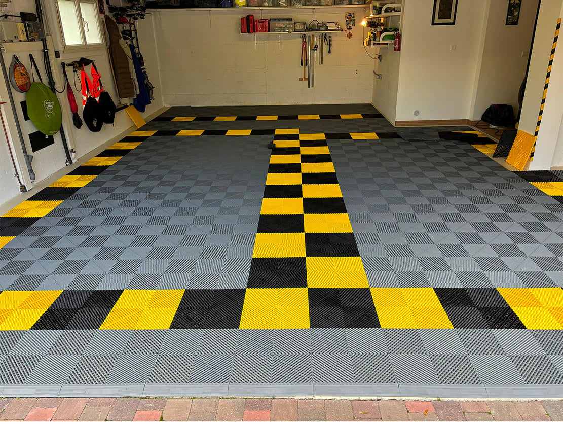 Garage après installation Mister Dalle