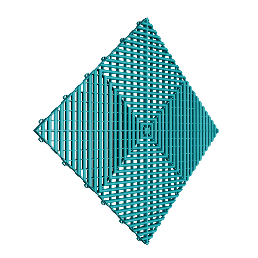 Dalle de sol BLEU CLAIR effet damier