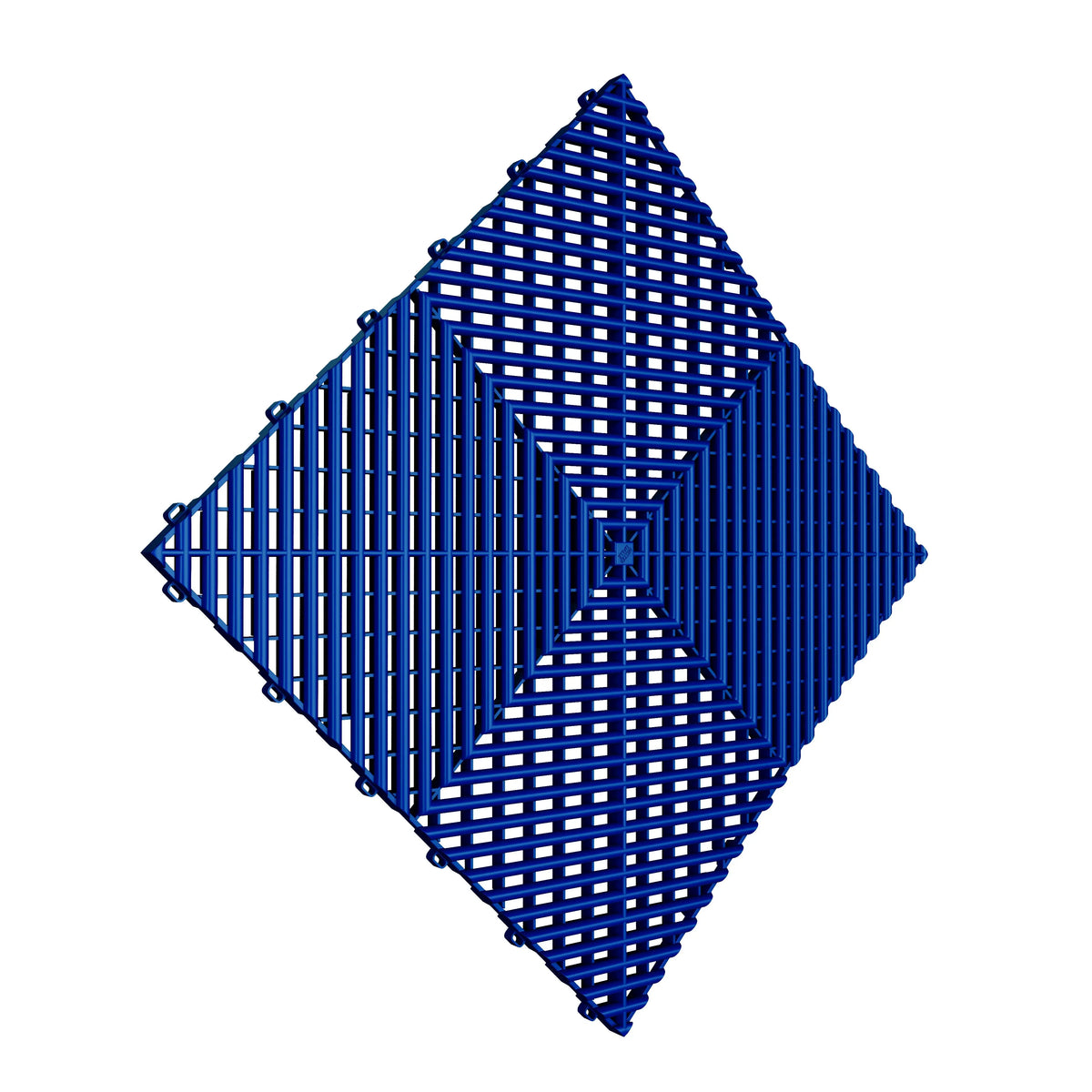 DALLE DE SOL EFFET DAMIER BLEU FONCÉ MISTER DALLE