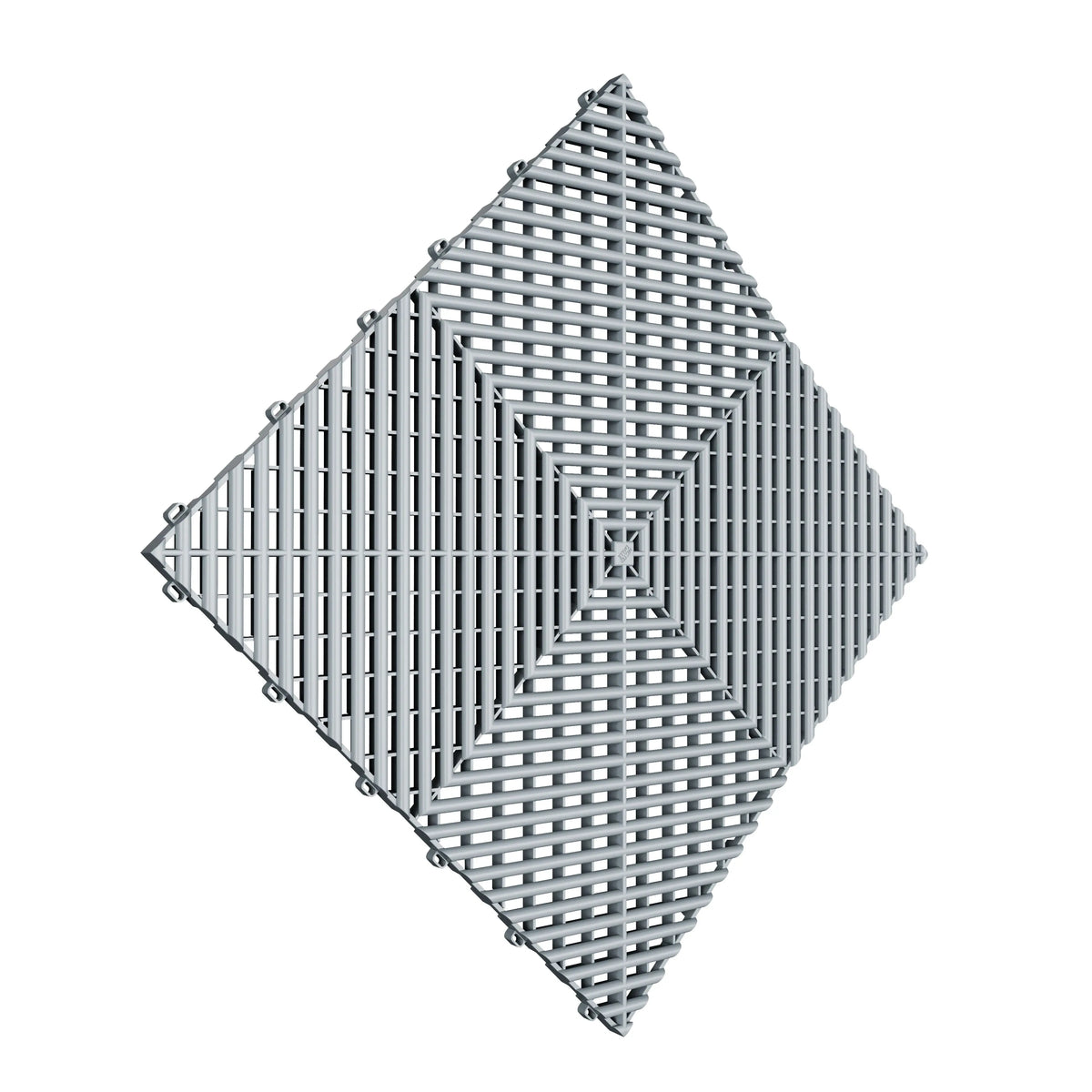 DALLE DE SOL EFFET DAMIER GRIS CLAIR MISTER DALLE