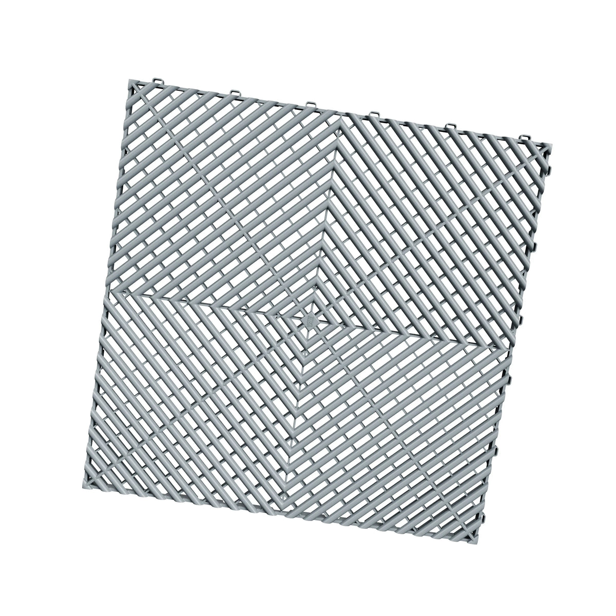 DALLE DE SOL EFFET DAMIER GRIS CLAIR MISTER DALLE
