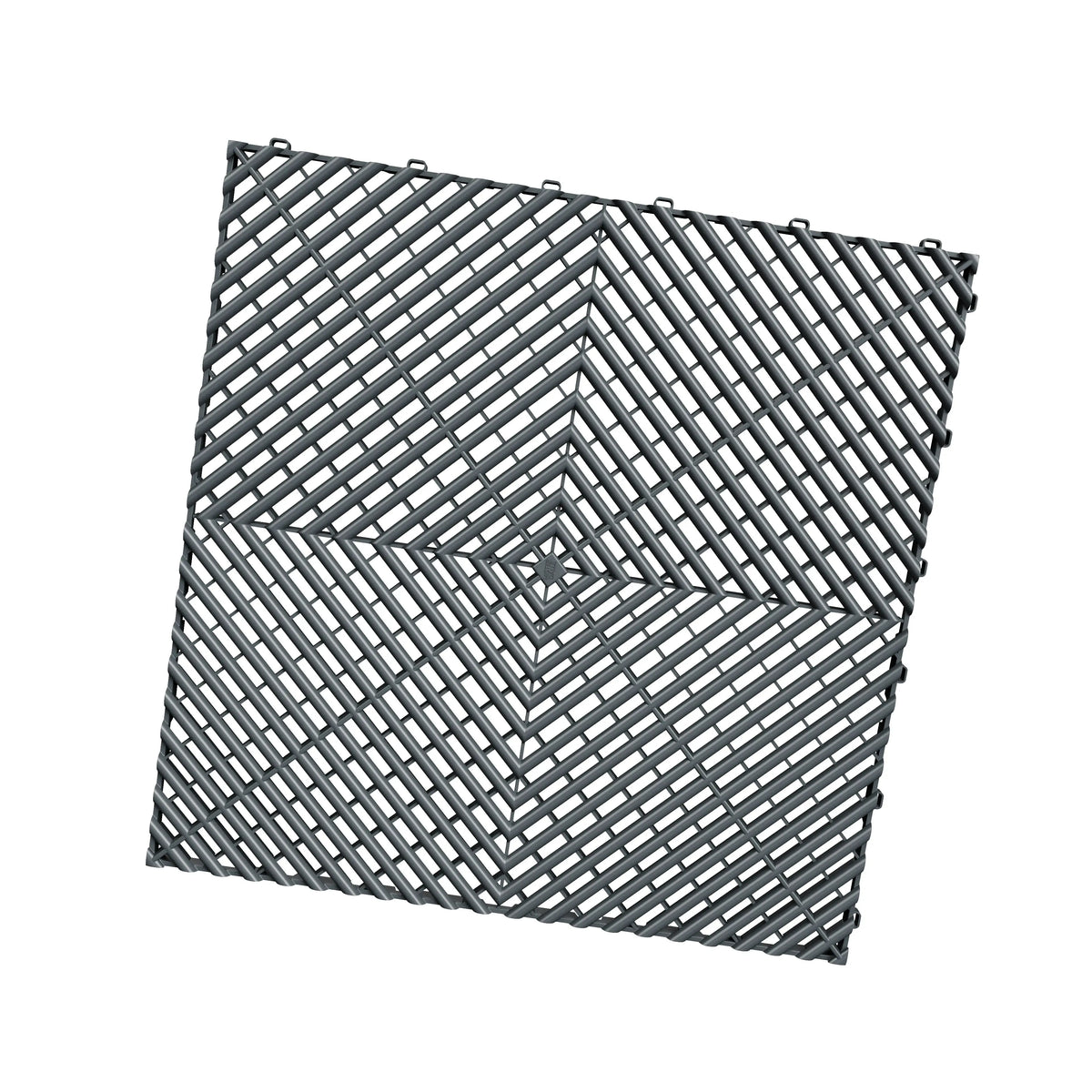 DALLE DE SOL EFFET DAMIER GRIS FONCÉ MISTER DALLE