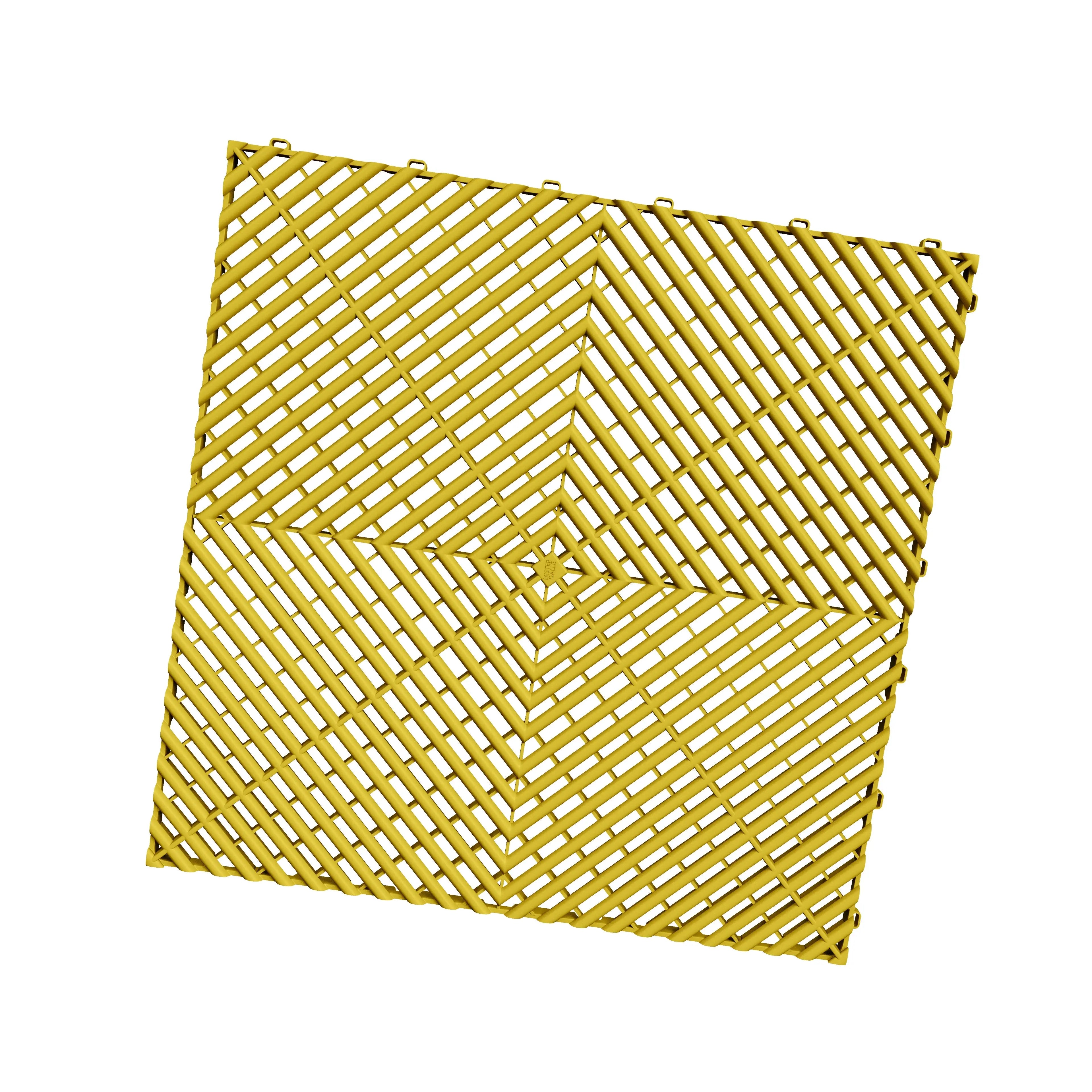 DALLE DE SOL EFFET DAMIER JAUNE MISTER DALLE