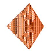 DALLE DE SOL EFFET DAMIER ORANGE MISTER DALLE