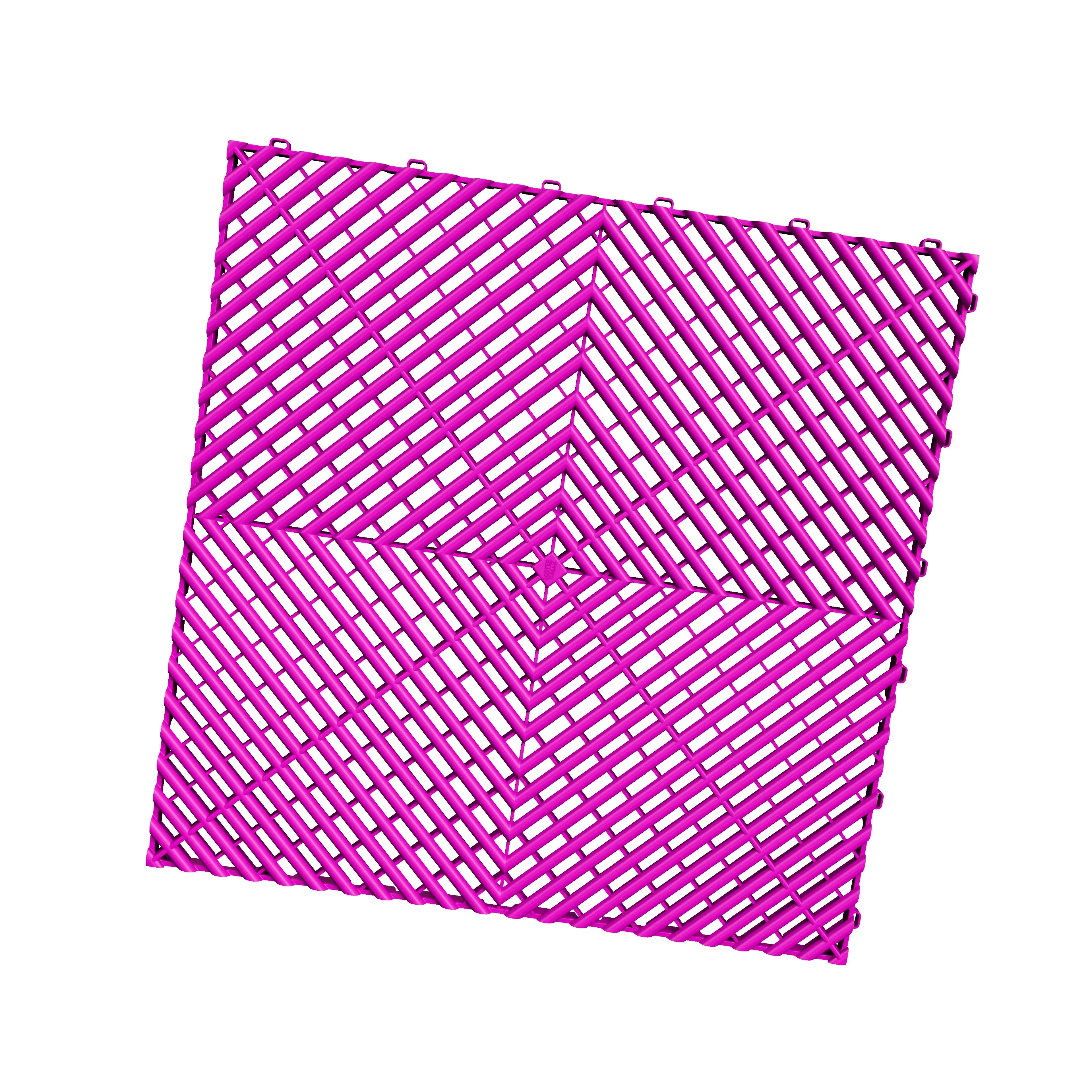 DALLE DE SOL EFFET DAMIER ROSE MISTER DALLE