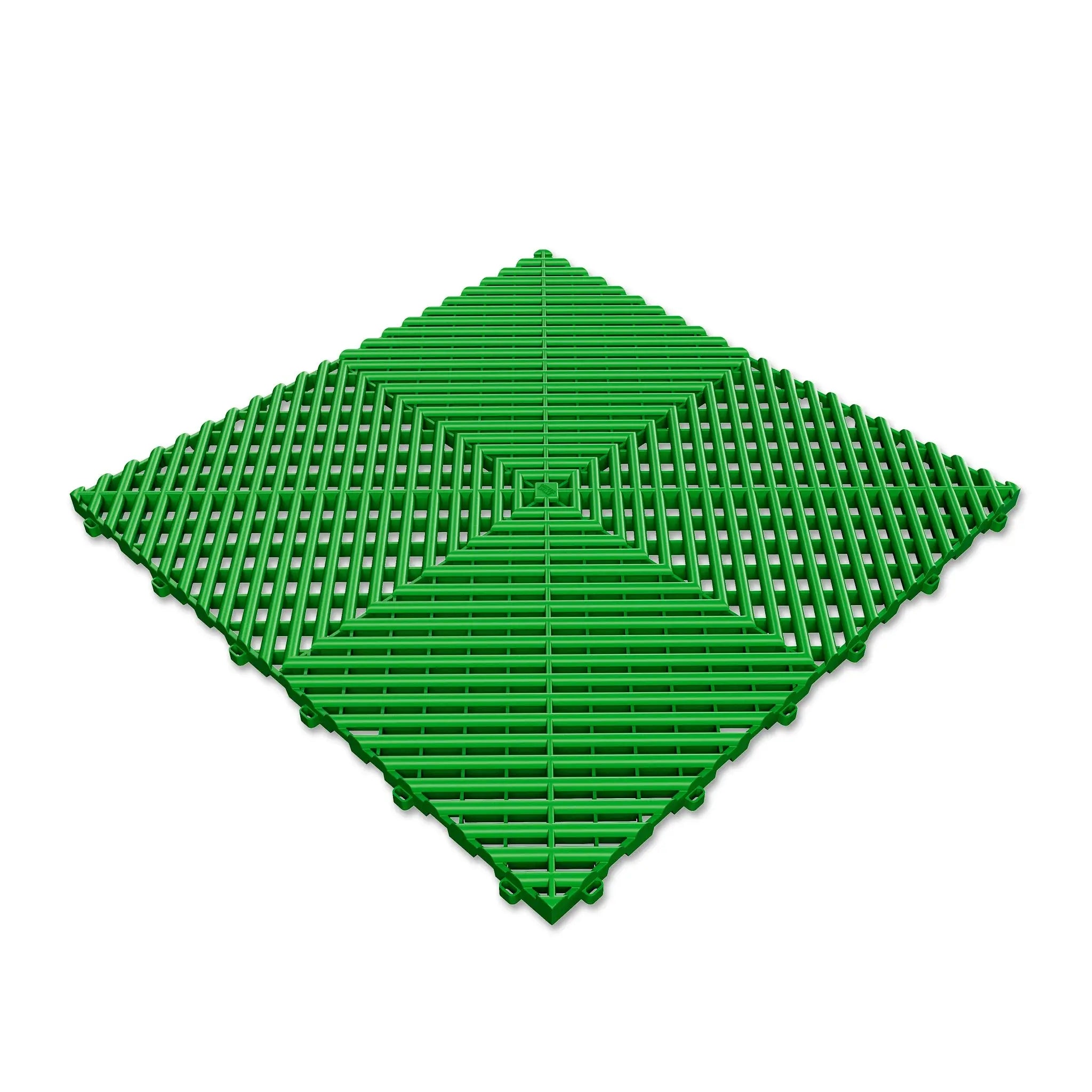 DALLE DE SOL EFFET DAMIER VERT MISTER DALLE