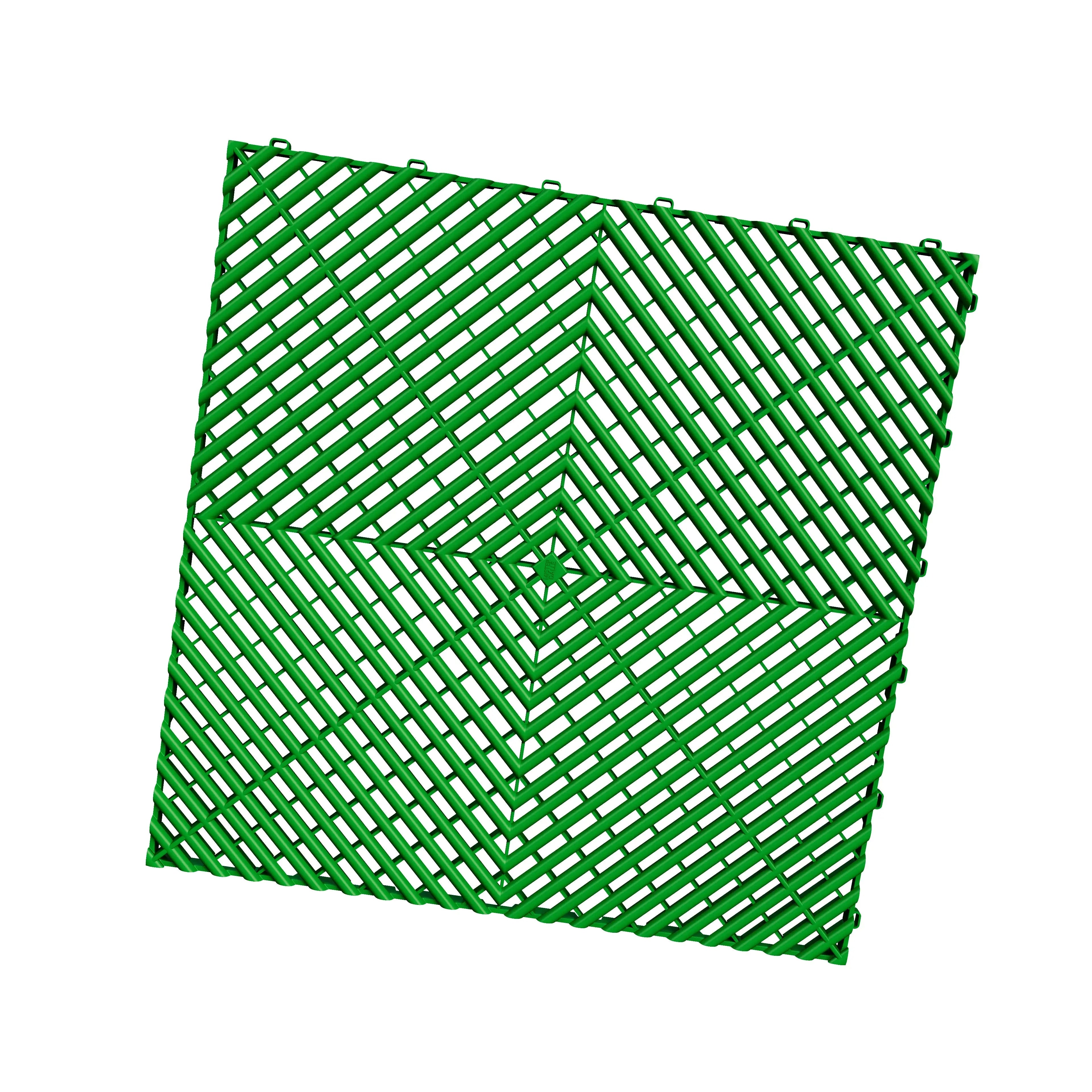 DALLE DE SOL EFFET DAMIER VERT MISTER DALLE