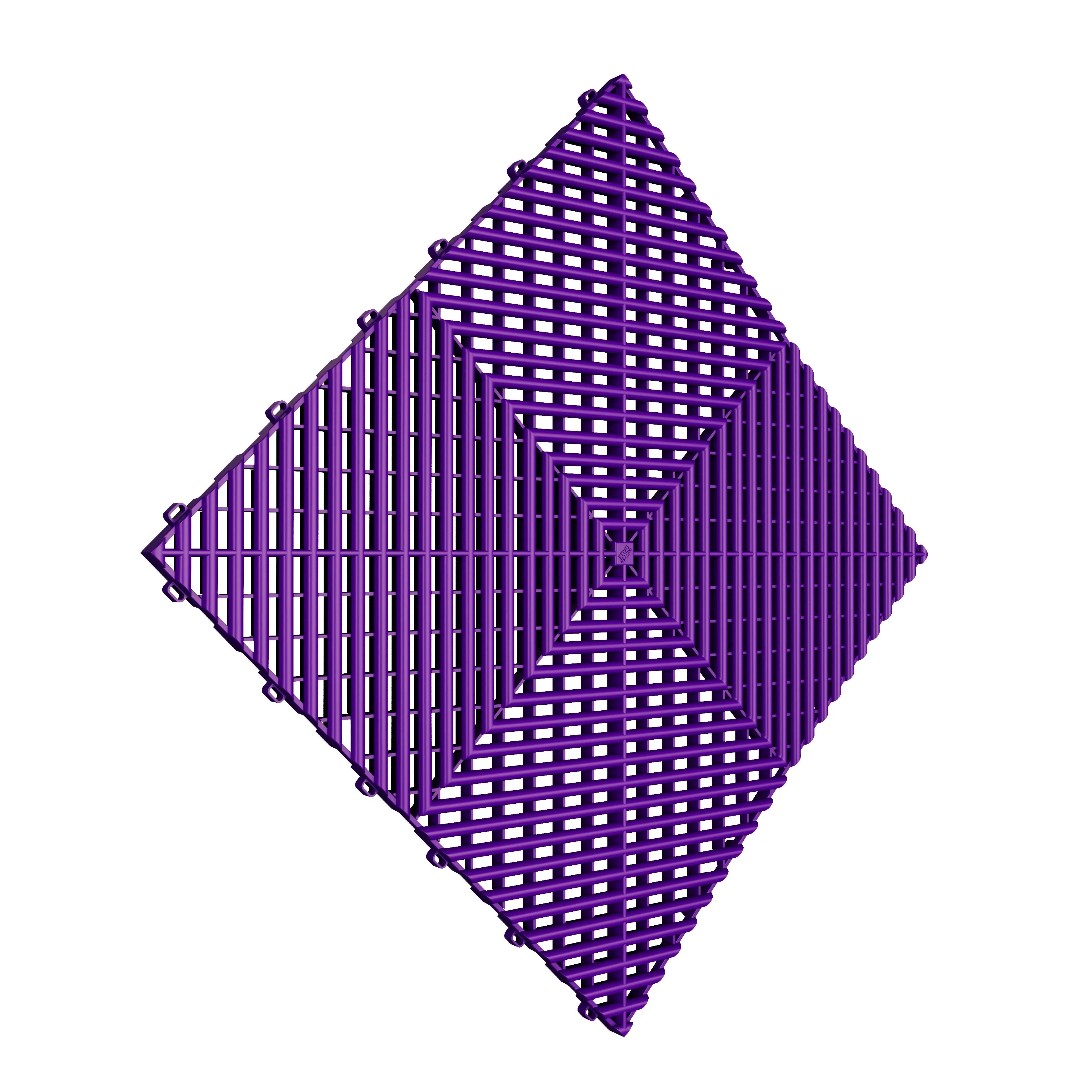 DALLE DE SOL EFFET DAMIER VIOLET MISTER DALLE