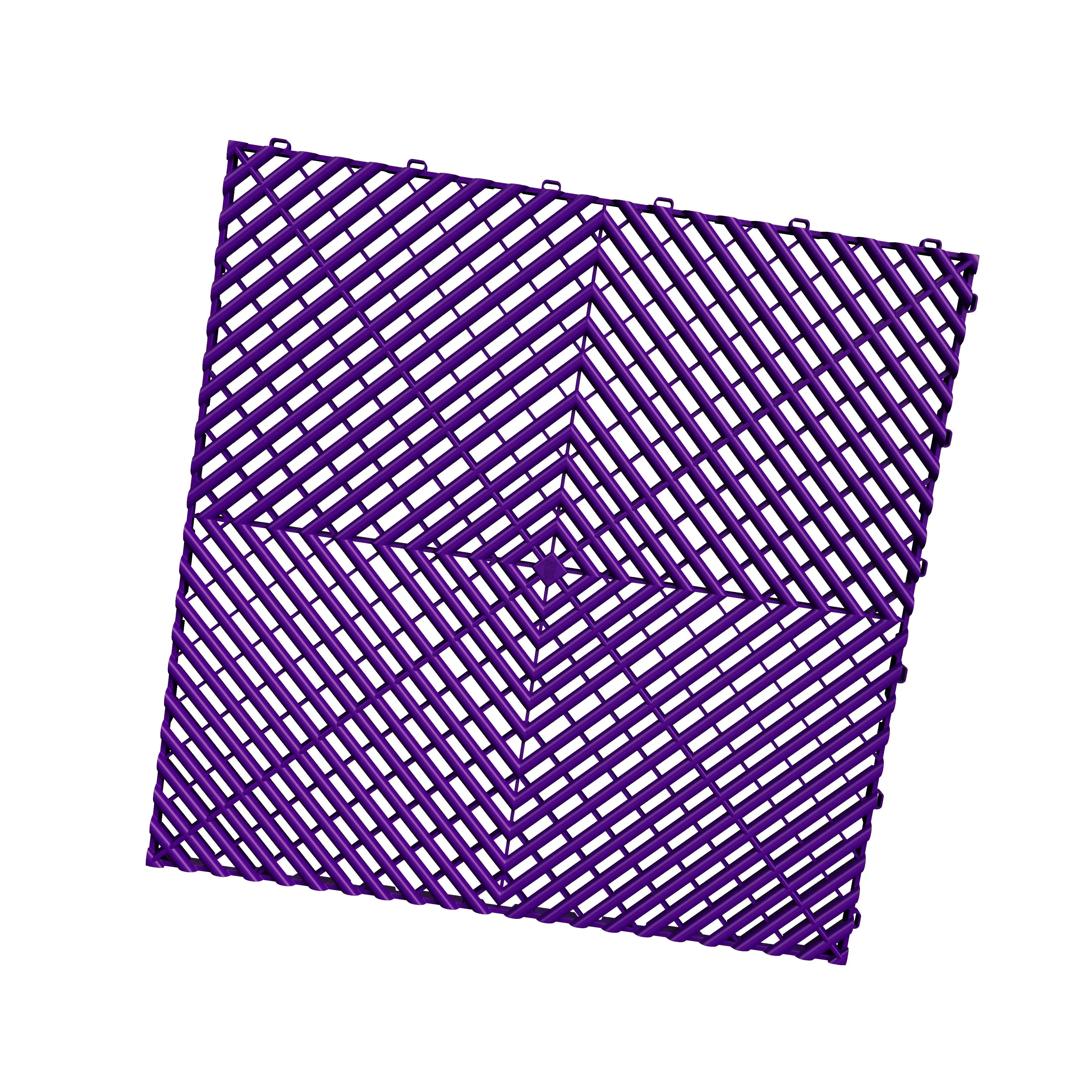DALLE DE SOL EFFET DAMIER VIOLET MISTER DALLE