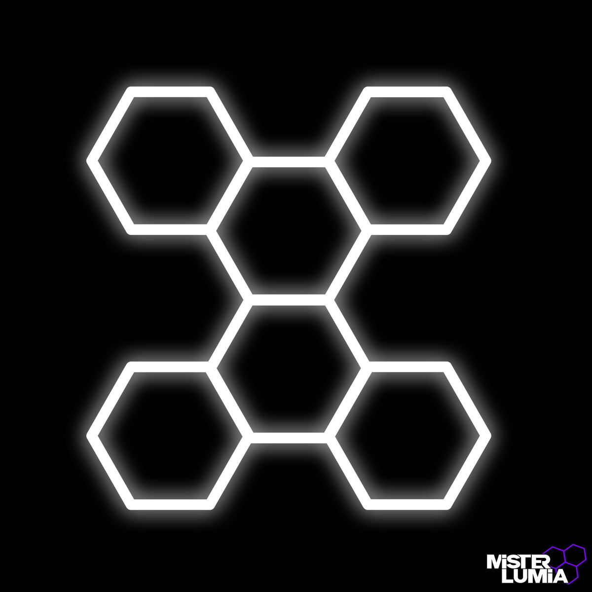Luminaire LED hexagonal Exova 239 × 230 cm – Mister Dalle