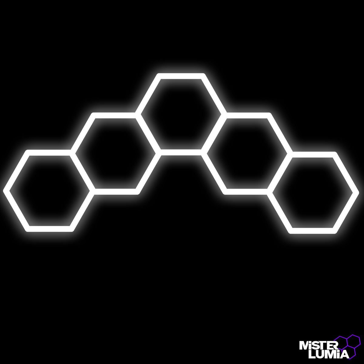 Luminaire LED hexagonal Fyro 159 × 368 cm – Mister Dalle