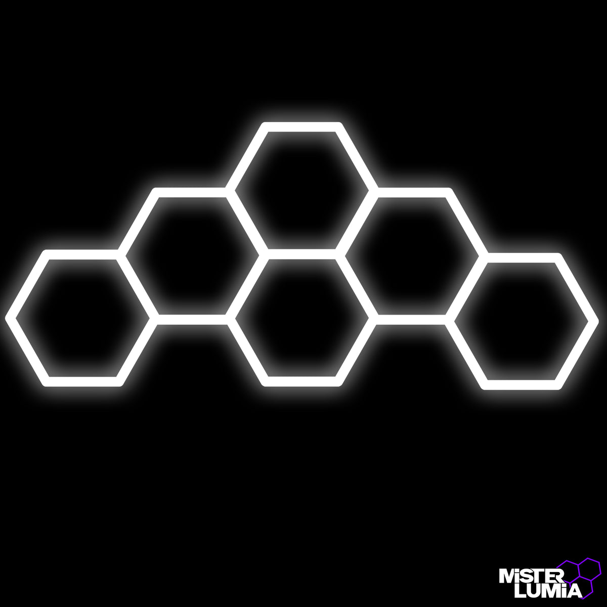 Luminaire LED hexagonal Hexium 159 × 368 cm – Mister Dalle