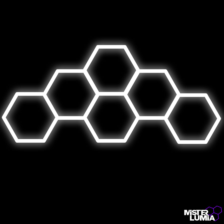 Hexium | Éclairage LED | 159 × 368 cm
