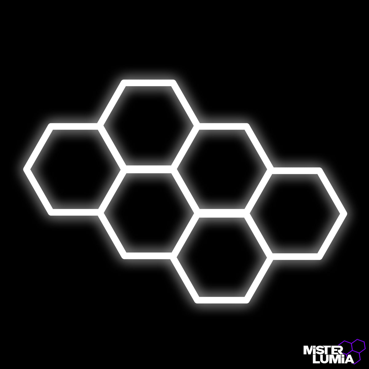 Luminaire LED hexagonal Nevia 199 × 299 cm – Mister Dalle