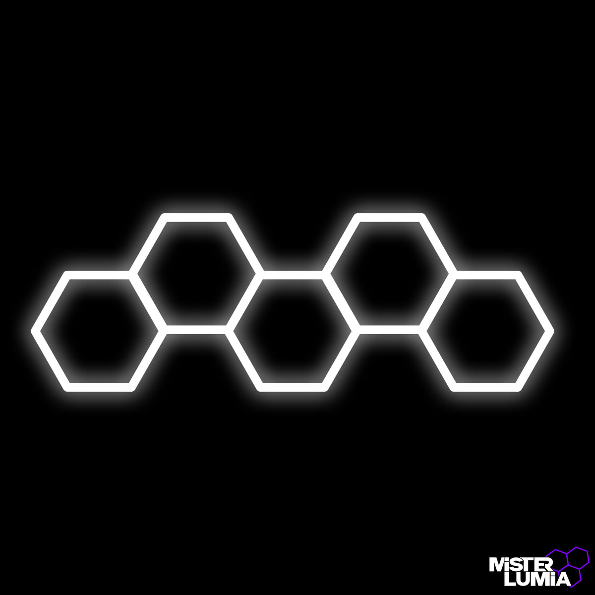Luminaire LED hexagonal Noxa 120 × 368 cm – Mister Dalle