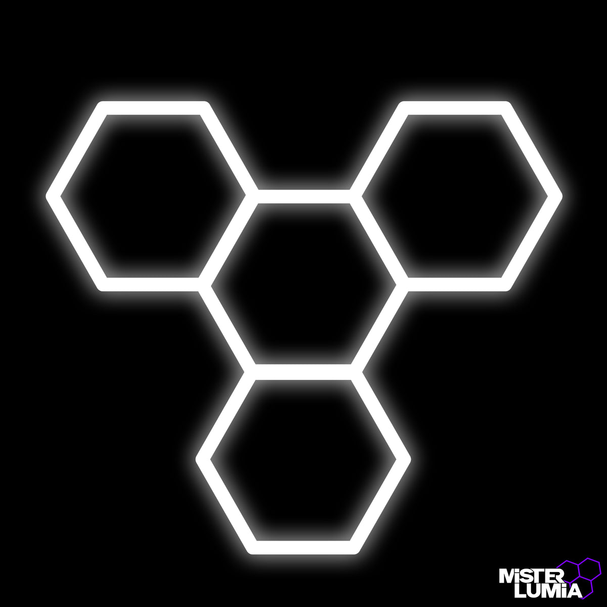 Luminaire LED hexagonal Quadara 199 × 230 cm – Mister Dalle