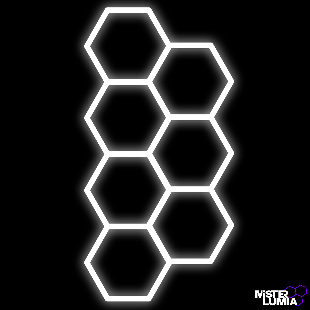 Luminaire LED hexagonal Septorix 319 × 167 cm – Mister Dalle