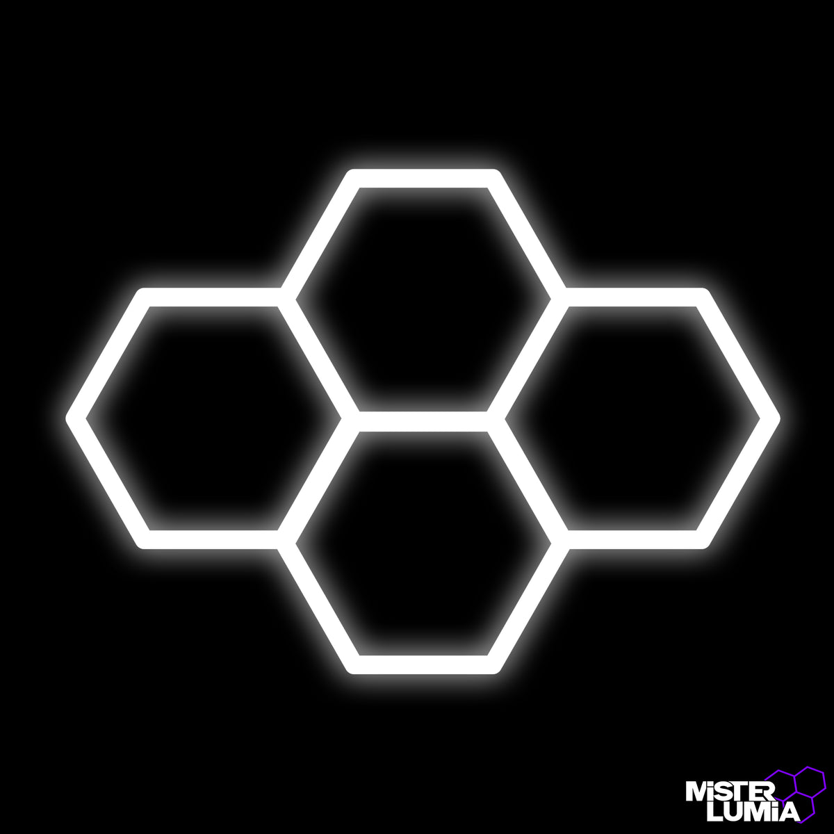 Luminaire LED hexagonal Zedra 159 × 230 cm – Mister Dalle