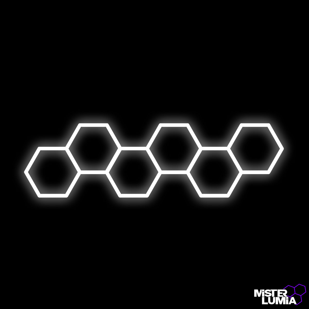 Luminaire LED hexagonal Volka 120 × 441 cm – Mister Dalle
