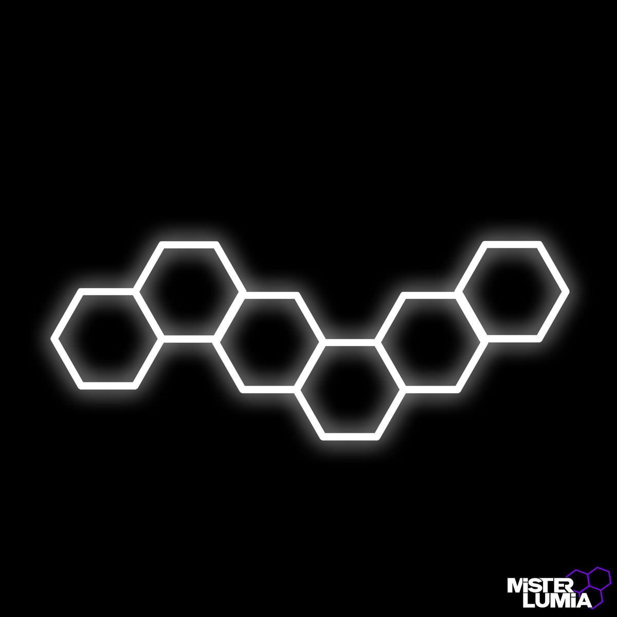 Luminaire LED hexagonal Zyren 159 × 441 cm – Mister Dalle